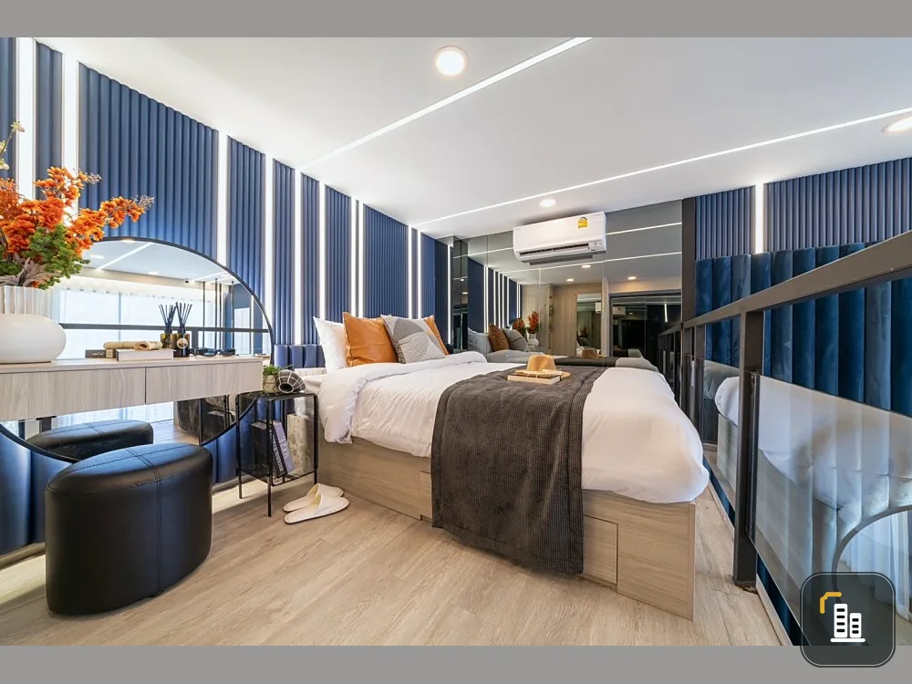 Selling down payment, The Origin Sukhumvit-Sai Luat E22 Station, 19th floor, high floor, city view, interested, hurry and reserve now, don't wait.