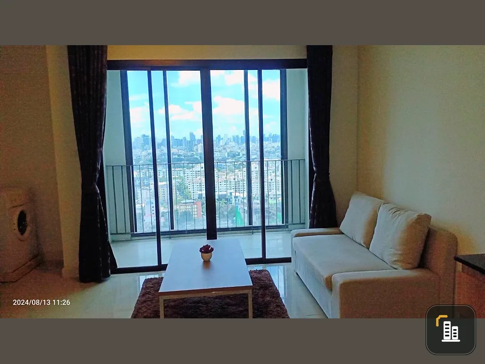 For sale: Ideo Ladprao 5, spacious room, lots of usable space, high floor, beautiful view, airy and comfortable, hurry up and grab it!