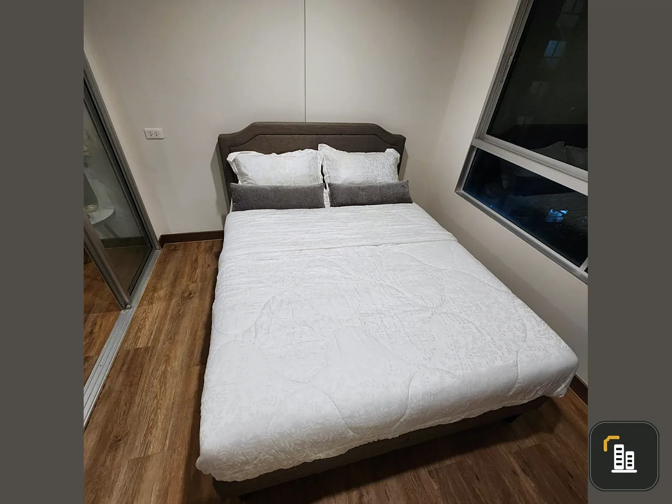 For sale, for rent!! D Condo Rattanathibet, 6th floor, Building B, beautifully decorated, fully furnished, don't miss it, hurry and book now!!