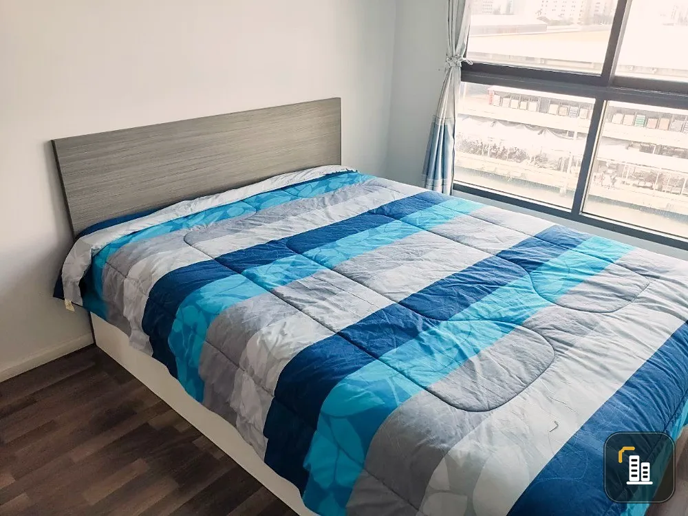 Condo for sale, Living Nest Ramkhamhaeng, 6th floor, spacious room, partitioned, with amenities, book now.