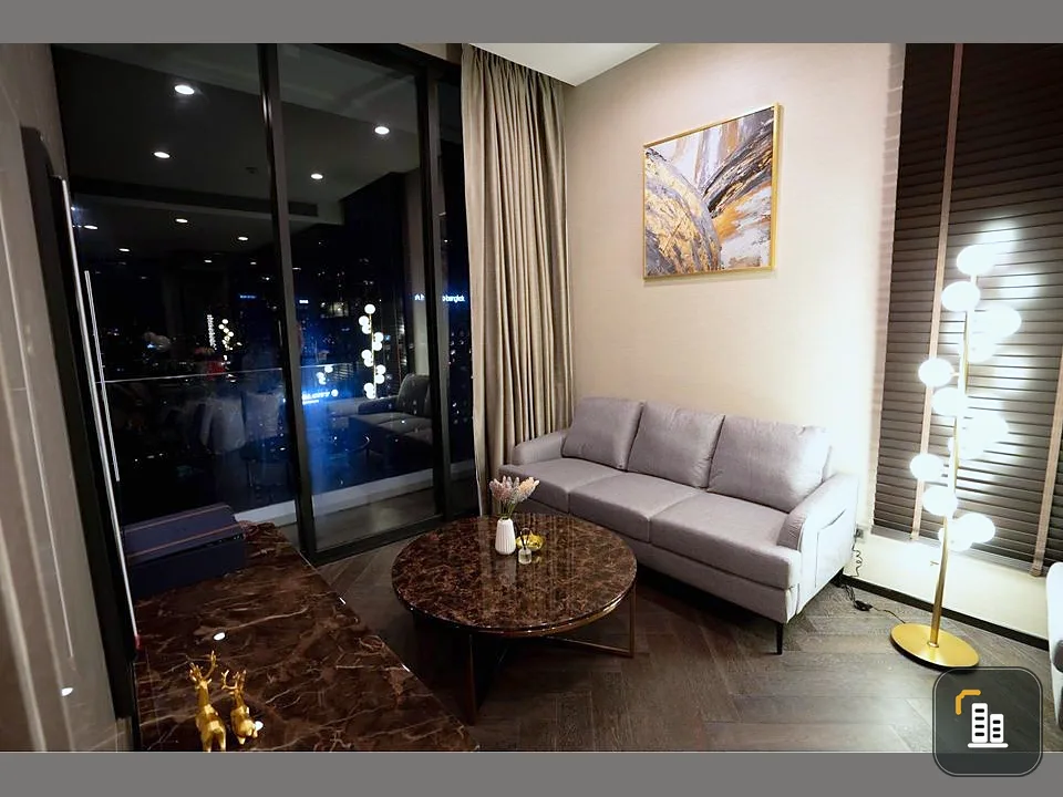 For rent: The Es Sukhumvit 36, beautifully decorated room, facing Thonglor, open view, not blocked, book now.
