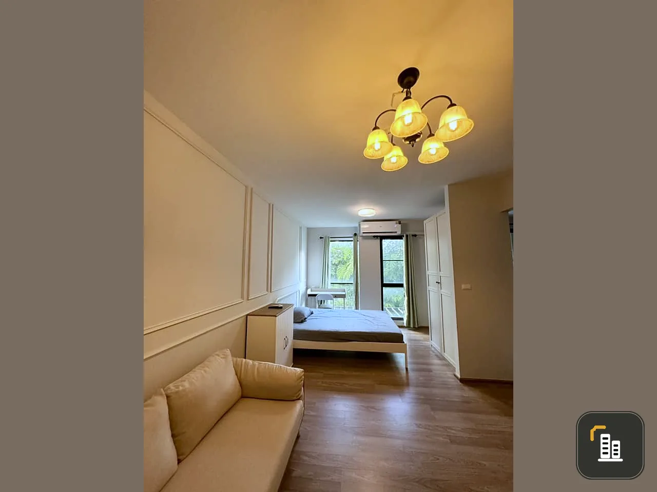 Condo for rent, Unio Sukhumvit 72, ready to move in, affordable price, beautiful number, very good feng shui, don't miss out, Sai Mu.