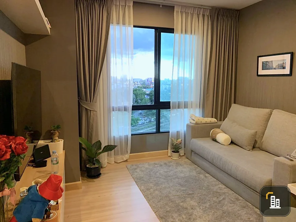 For sale The Niche Mono Ratchavipha, spacious room, worthwhile living space, fully furnished, ready to move in, hurry and reserve now.