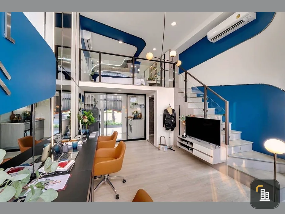 Down payment sale Origin Plug and Play Sirindhorn Station, high floor, duplex room, spacious, comfortable, garden view, reserve now