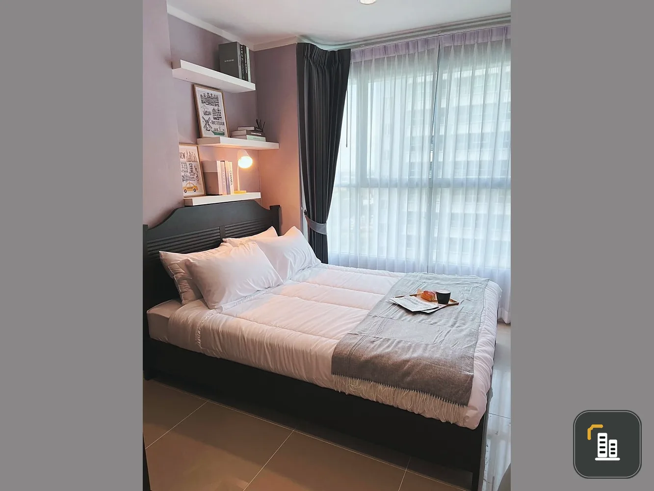 For sale: Lumpini Park Beach Jomtien (Jomtien). The room is simply decorated but beautifully gorgeous. You can just bring your bags and move in.
