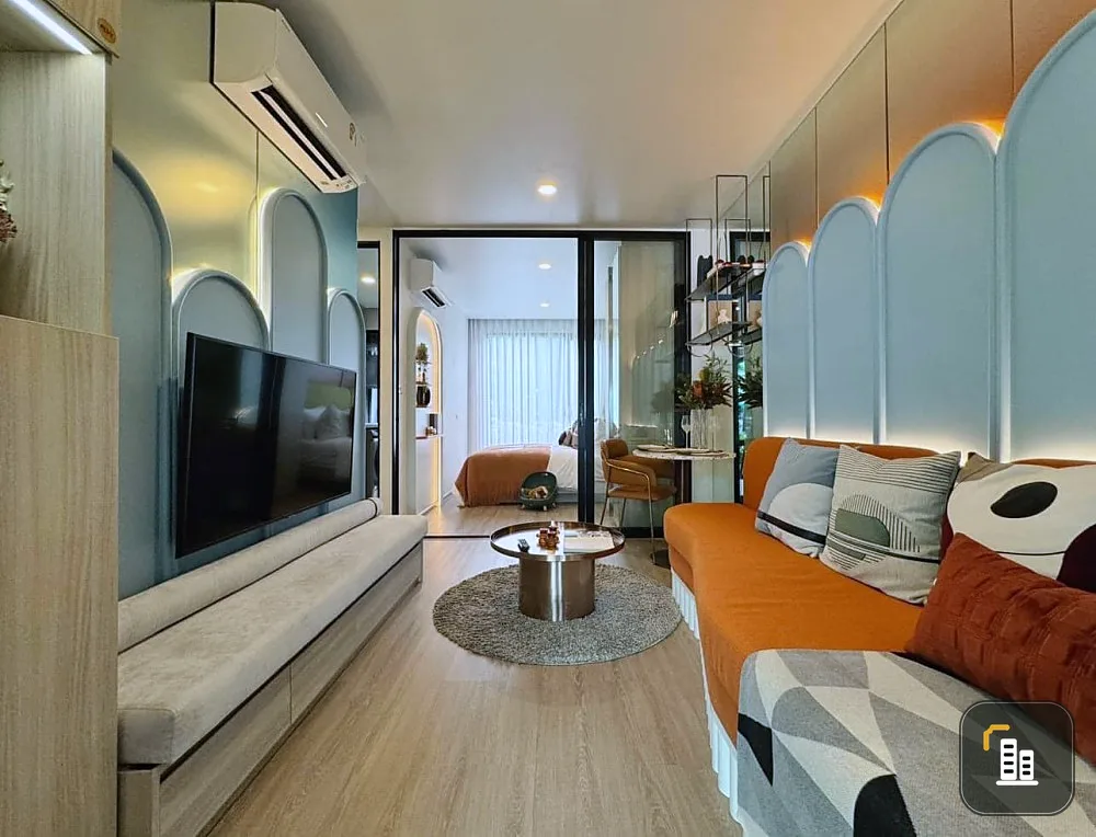 Down payment sale Origin Play Bang Khun Non Triple Station, 17th floor, duplex room, spacious, hurry and reserve before it's gone.