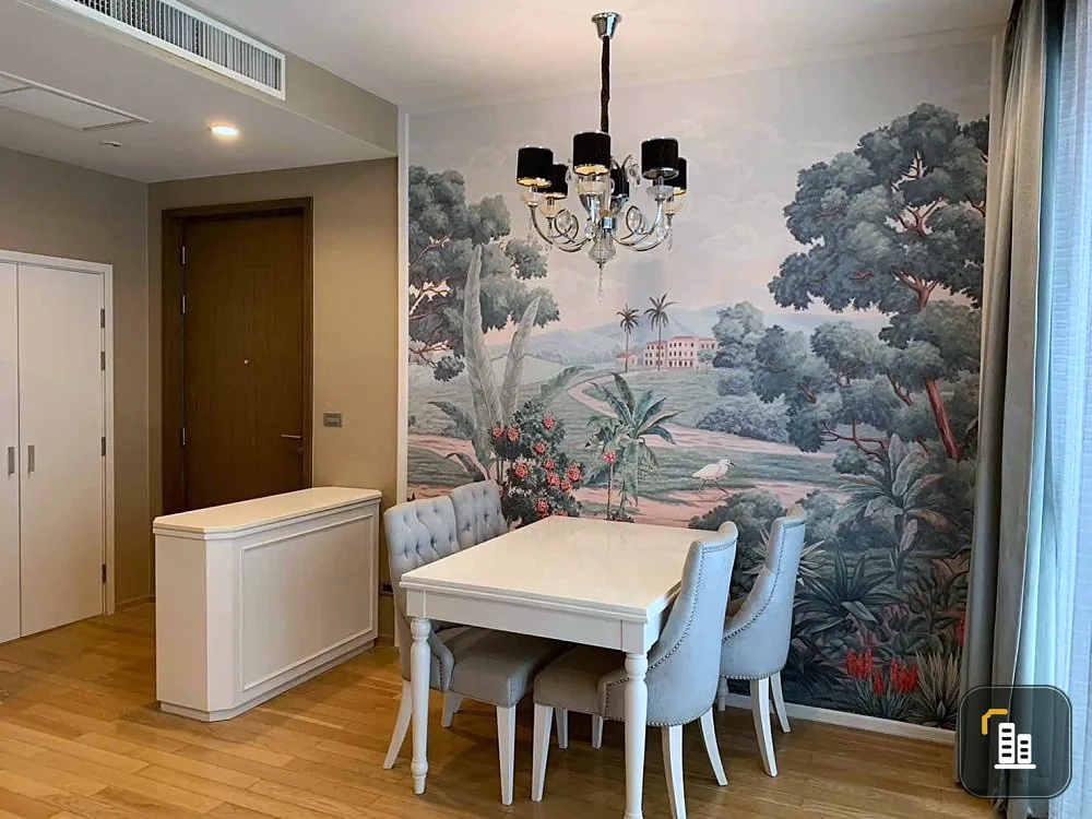For sale, for rent, Condo 39 by Sansiri, large room, nice wallpaper, with amenities, don't miss it.