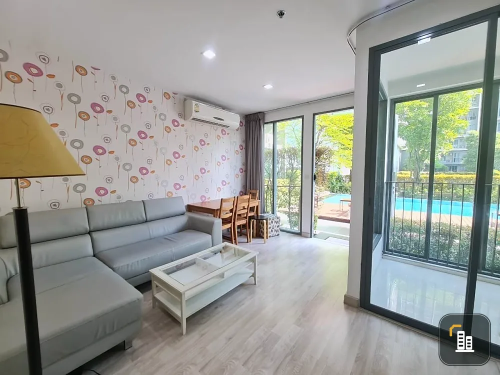 Condo for rent, Ideo Mobi Sukhumvit, Duplex room, pool view, electrical appliances + complete furniture, reserve now!