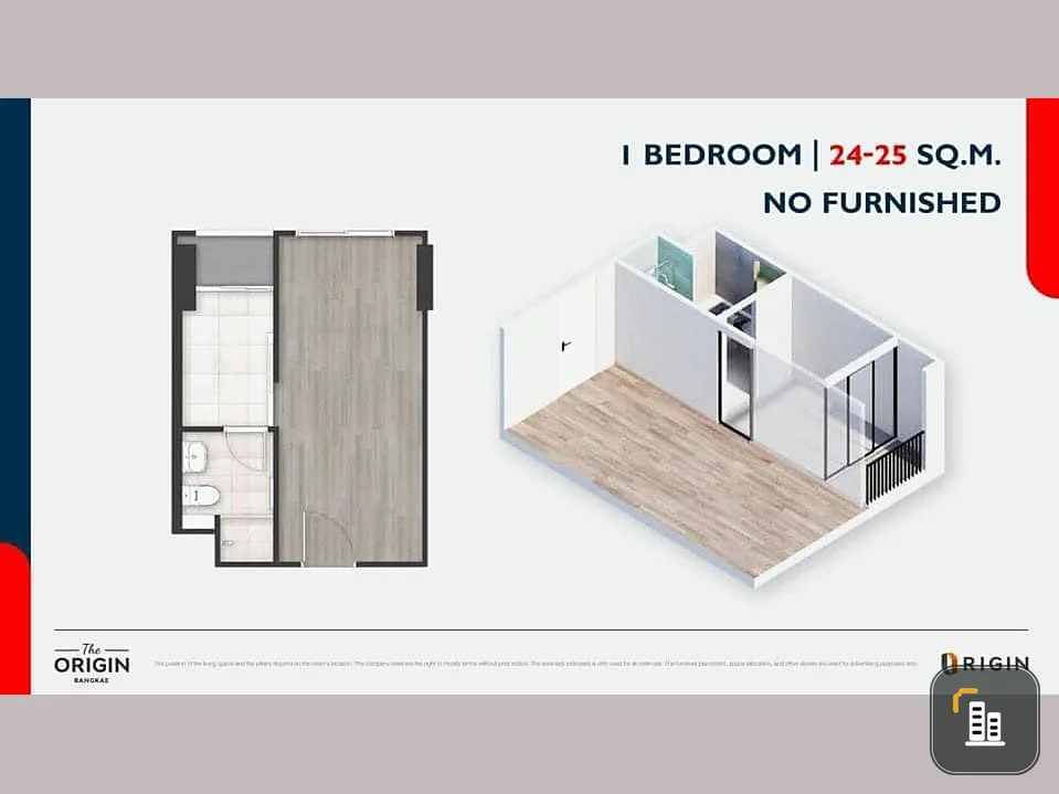 Selling down payment, The Origin Bang Khae, open view, good location, nice project, book now, don't miss out, hurry!