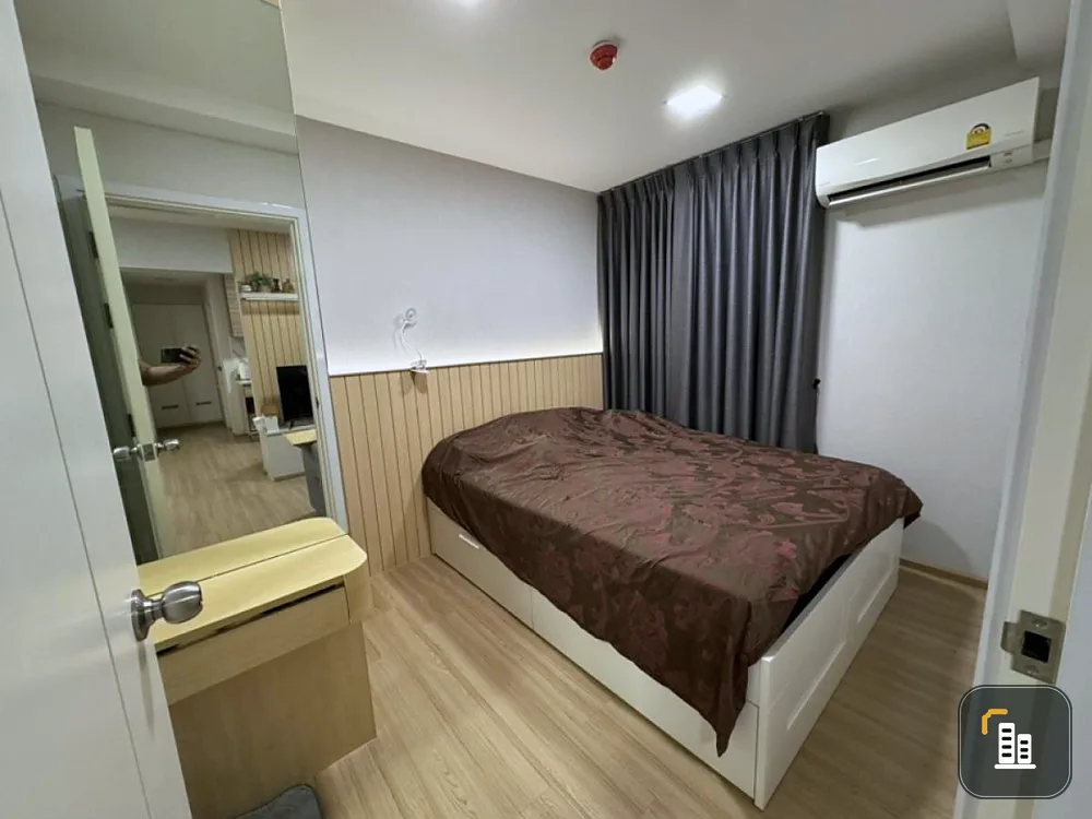 For rent: Plum Condo Mix Chaengwattana, 3rd floor, Building B, corner room, fully furnished, book now, urgently.
