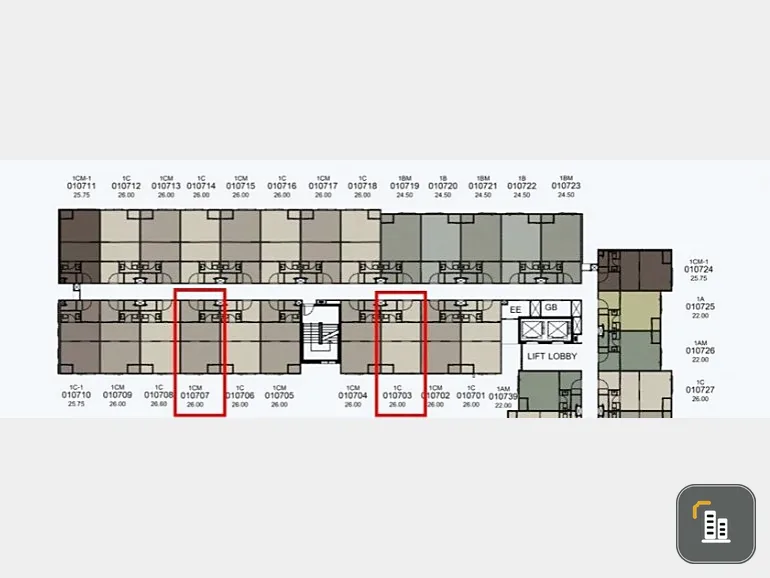 Selling down payment, D Condo Shine Rangsit, Building A, 7th floor, swimming pool view. Interested in owning it? Hurry and reserve now. Don't wait.