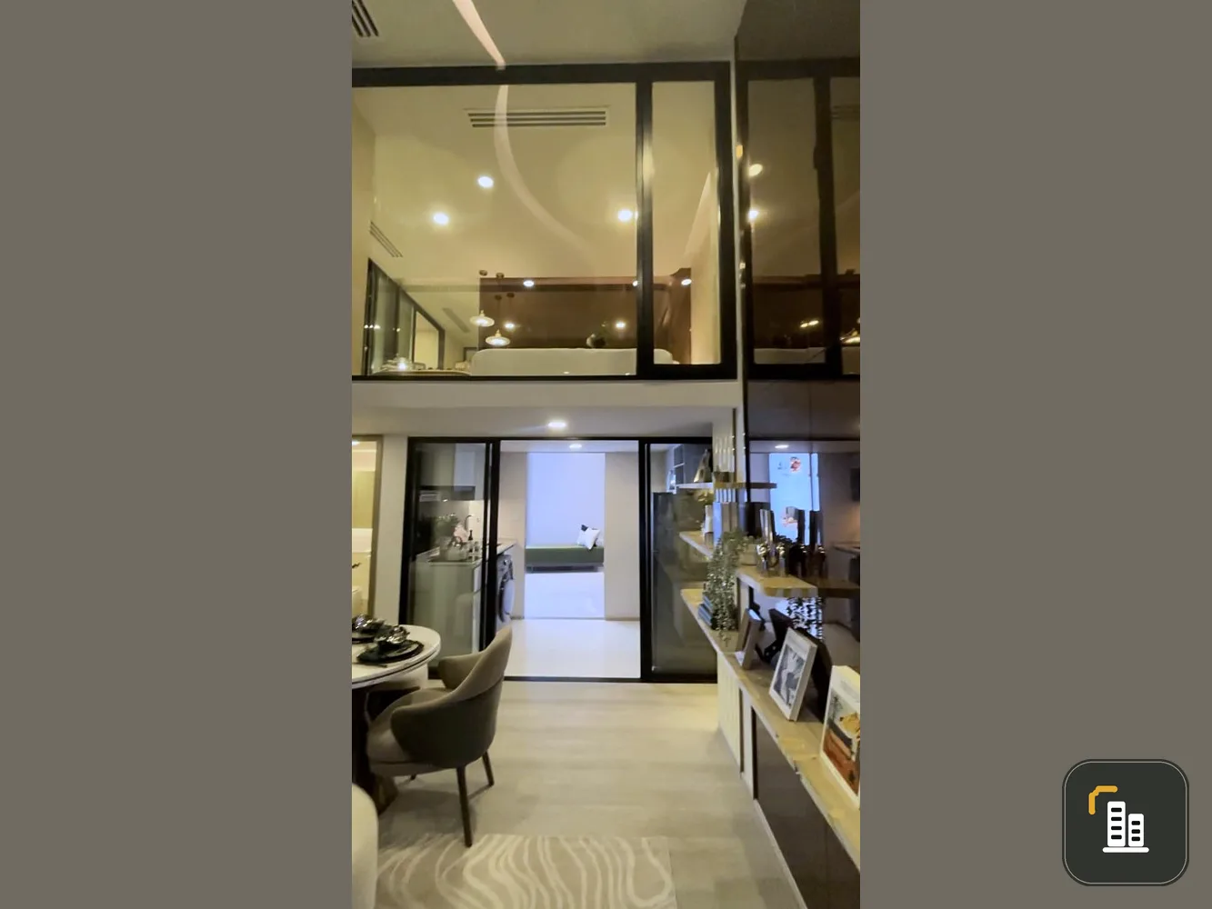 Condo for sale, So Origin Siriraj, duplex room, spacious, airy, comfortable, Rama 8 Bridge view, if you don't reserve, you'll miss out.