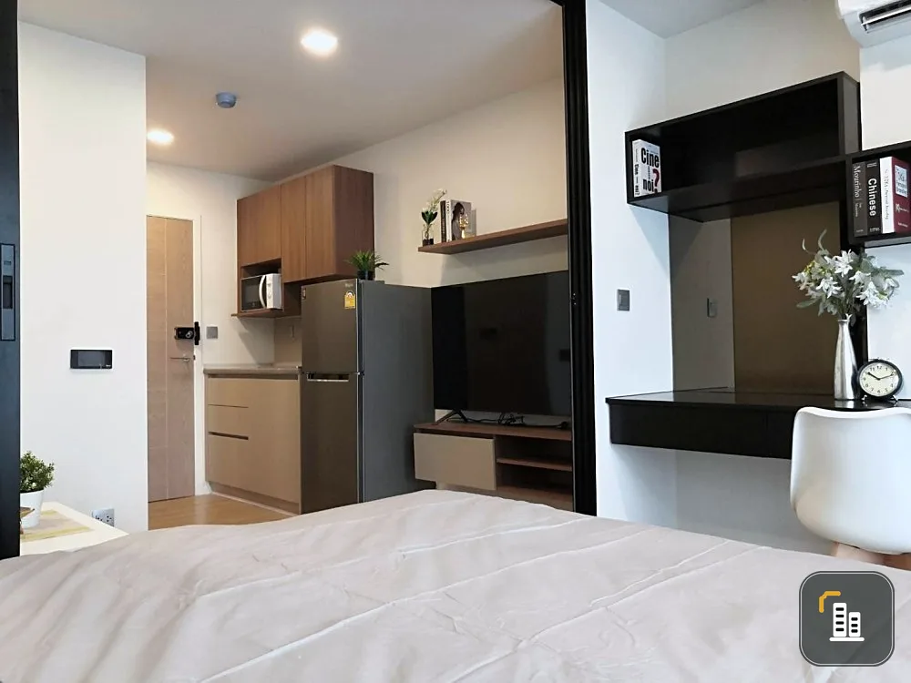 Condo for rent, Cave Town Space, 2nd floor, not high, bright and comfortable room, complete facilities, hurry and book now.