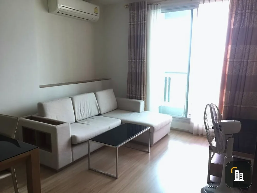 For rent, Rhythm Ratchada-Huai Khwang condo, 24th floor, fully furnished, ready to move in, don't miss out, hurry up and book now