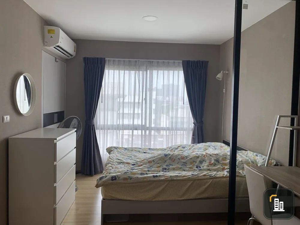 Urgent sale, Condo Lesto Sukhumvit 113, 6th floor, Building A, beautiful room, fully furnished, good price, hurry to book now