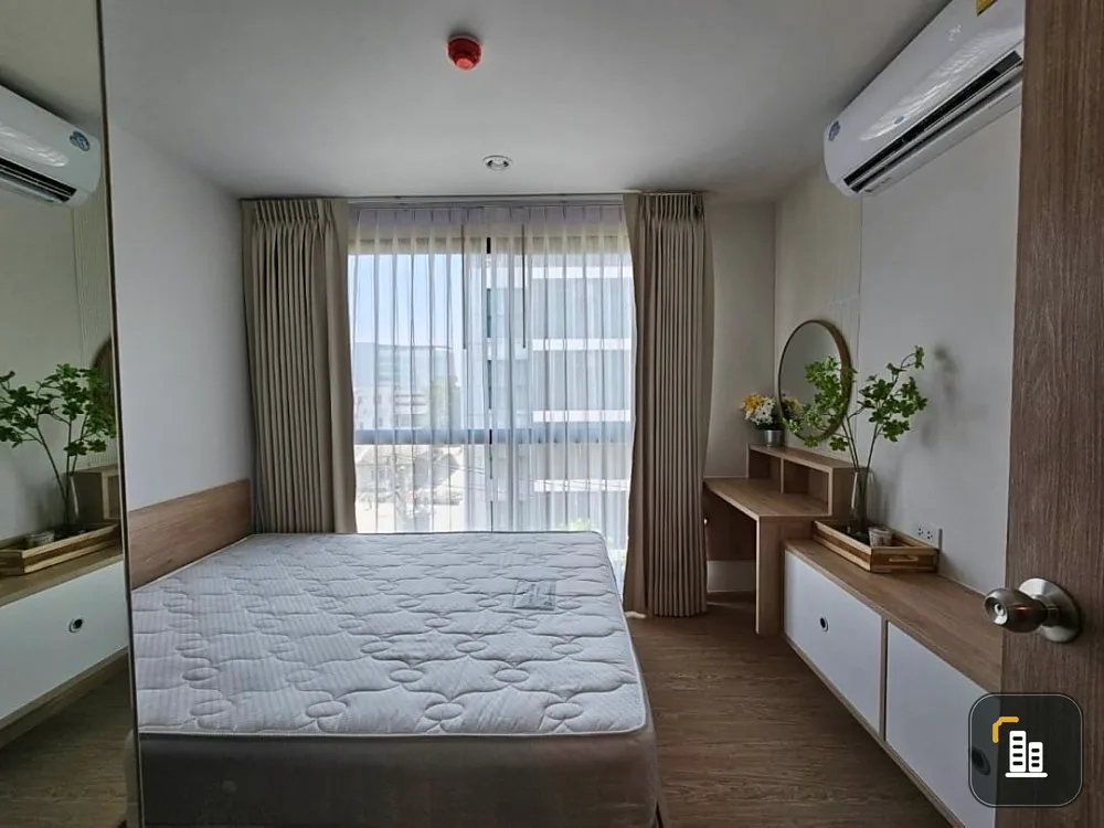 For sale, for rent, Condo The Excel Ratchada 18, nice room, complete with furniture and electrical appliances, just come and move in.