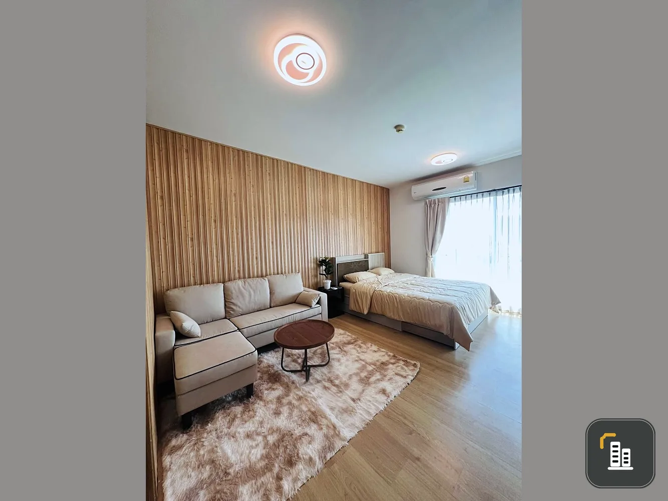 For sale Supalai Marey Pattaya (South Pattaya) city and sea view, super chill feel, minimalist decoration, lots of freebies, hurry and book now.