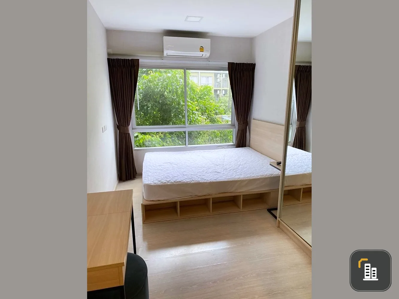 For rent Plum Condo Rangsit Alive 2, 3rd floor, fully furnished, book now, don't wait.
