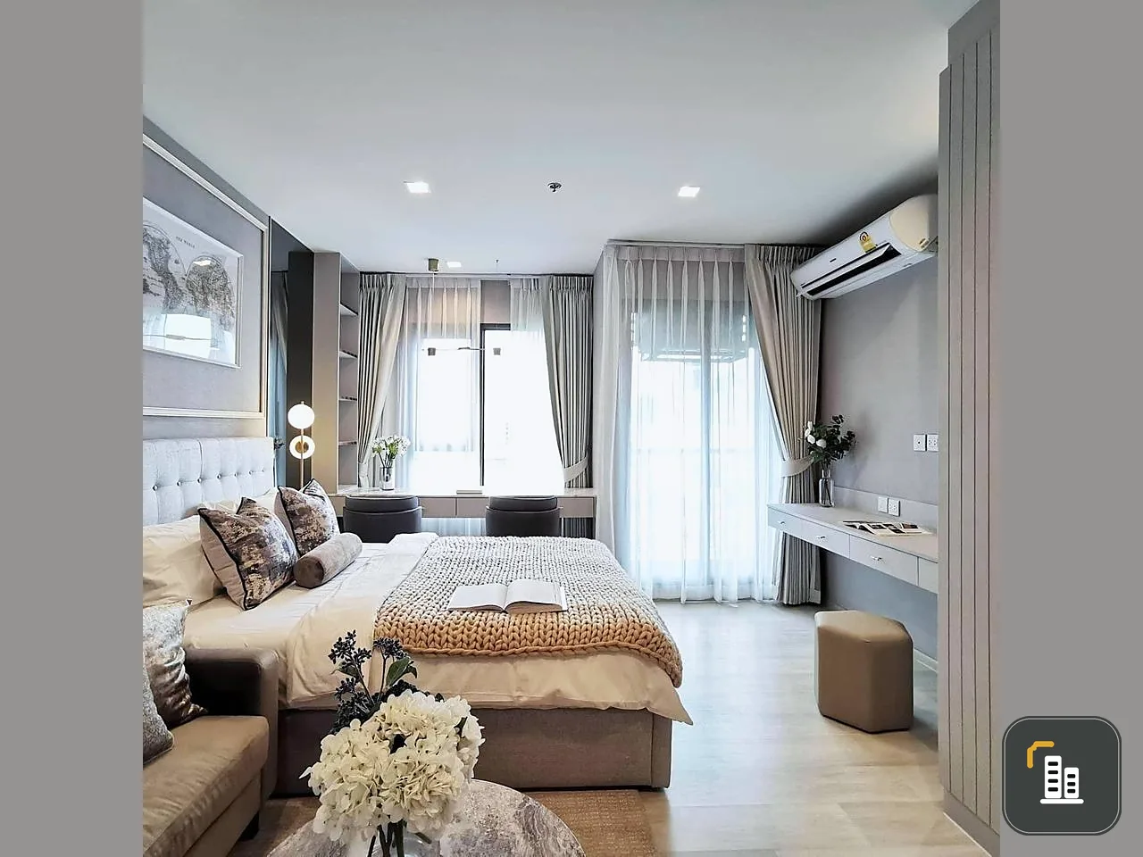 For rent: Life one Wireless, beautiful view room, not blocked, complete with furniture and electrical appliances. Hurry and reserve today.