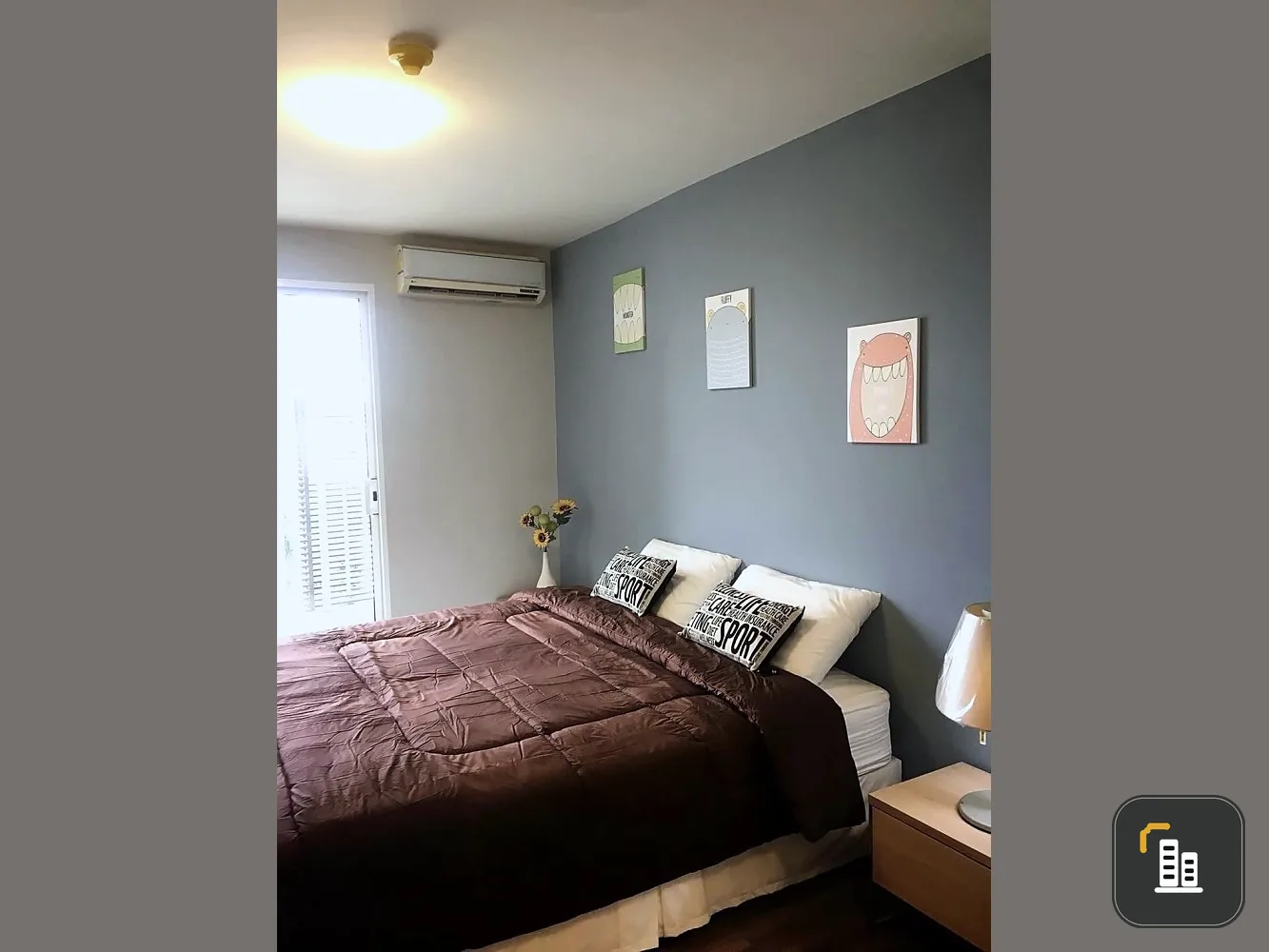 Condo for sale: Haven Phahon Yothin, spacious room, partitioned, fully furnished, ready to move in. Don't just look.