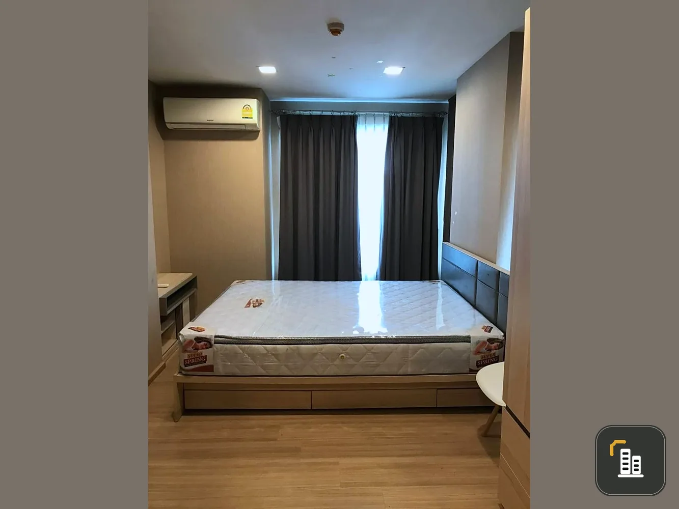 For sale, for rent, Condo The Park at Prachachuen, 8th floor, spacious room, fully furnished, can't miss out on booking.