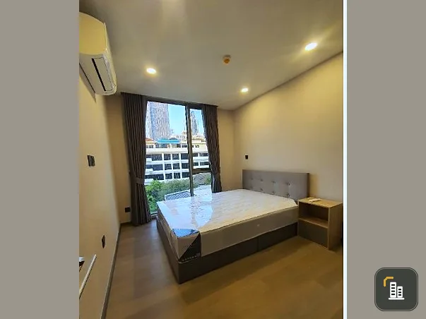 Urgent sale, Class Siam, 2 bedrooms, 2 bathrooms, 69.43 sq m., corner room, 6th floor, decorated, ready to reserve now.