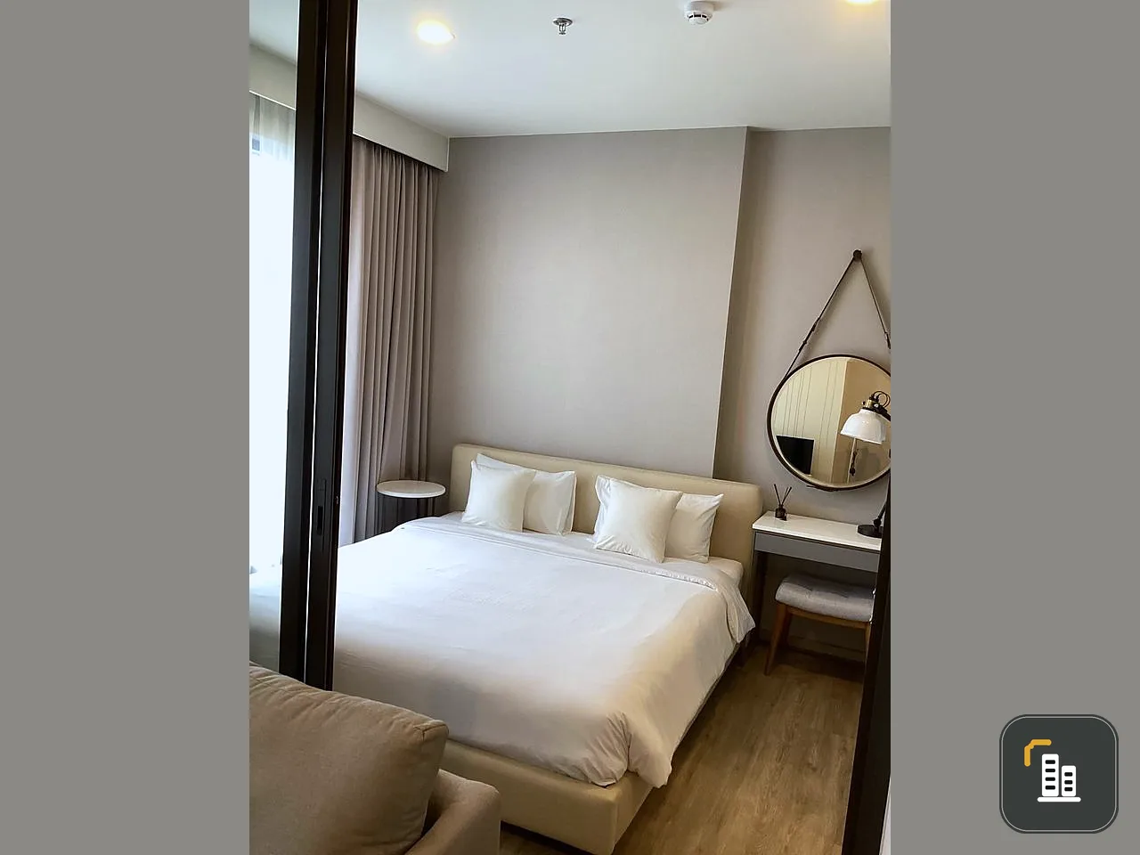 For rent KEEN Centre Sriracha, 34th floor, fully furnished, book now, don't wait, hurry!