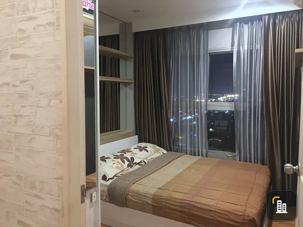 For rent: The Trust Condo Pattaya South (South Pattaya), built-in room, fully furnished, ready to move in, outside view/city view, book now