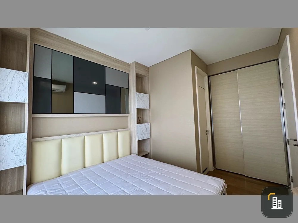 For rent: The Saint Residences, fully furnished, 28th floor, very breezy, garden view, don't miss it.