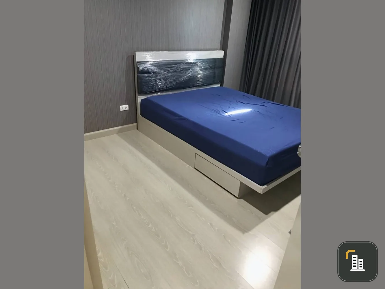 Condo for sale, Niche ID Rama 2, 7th floor, with furniture, complete facilities, book now