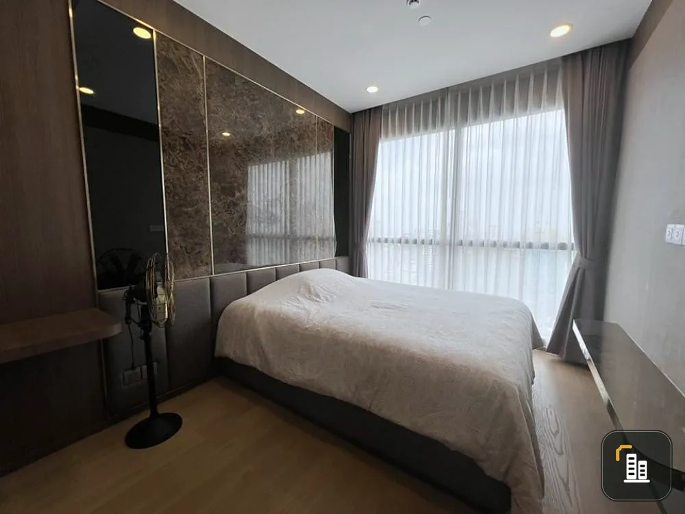 Condo for rent: Ashton Chula - Silom, high floor, spacious room, beautifully decorated, nice to live in, with a view of Lumpini Park. If you don't boo