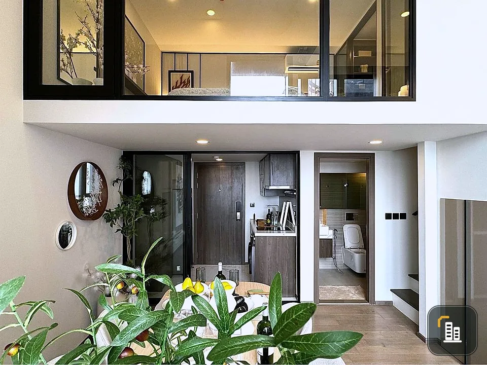 Condo for sale, Park Origin Thonglor, high floor, Duo Space room, spacious size, beautifully decorated, don't wait.