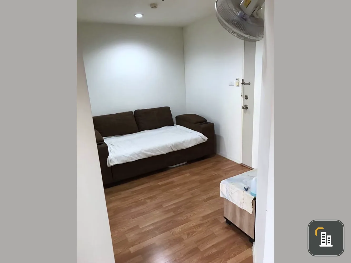 Condo for sale Lumpini Ville Nakhon In River View, corner room with privacy, great price, if you don't book, you'll miss out.