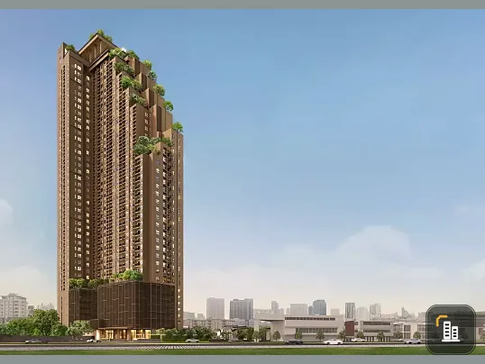 Selling down payment, Matrix District, Lat Phrao, high floor, spacious room, good common area, animal lovers must not miss, don't wait.