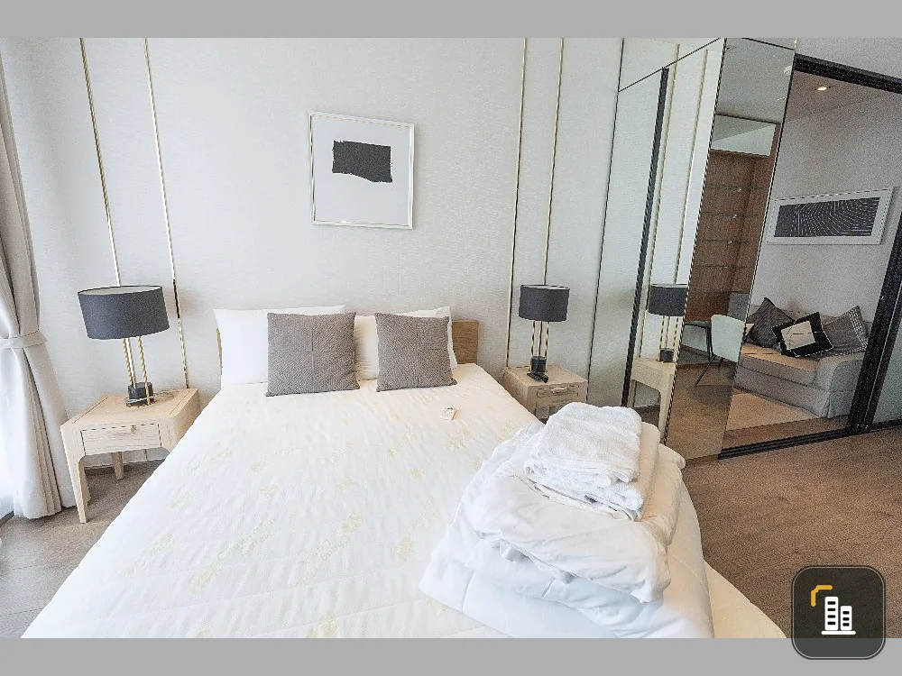 For rent: Park 24 Origin Phrom Phong, 41st floor, beautiful room, very cool, fully furnished, ready to move in, reserve now, hurry!