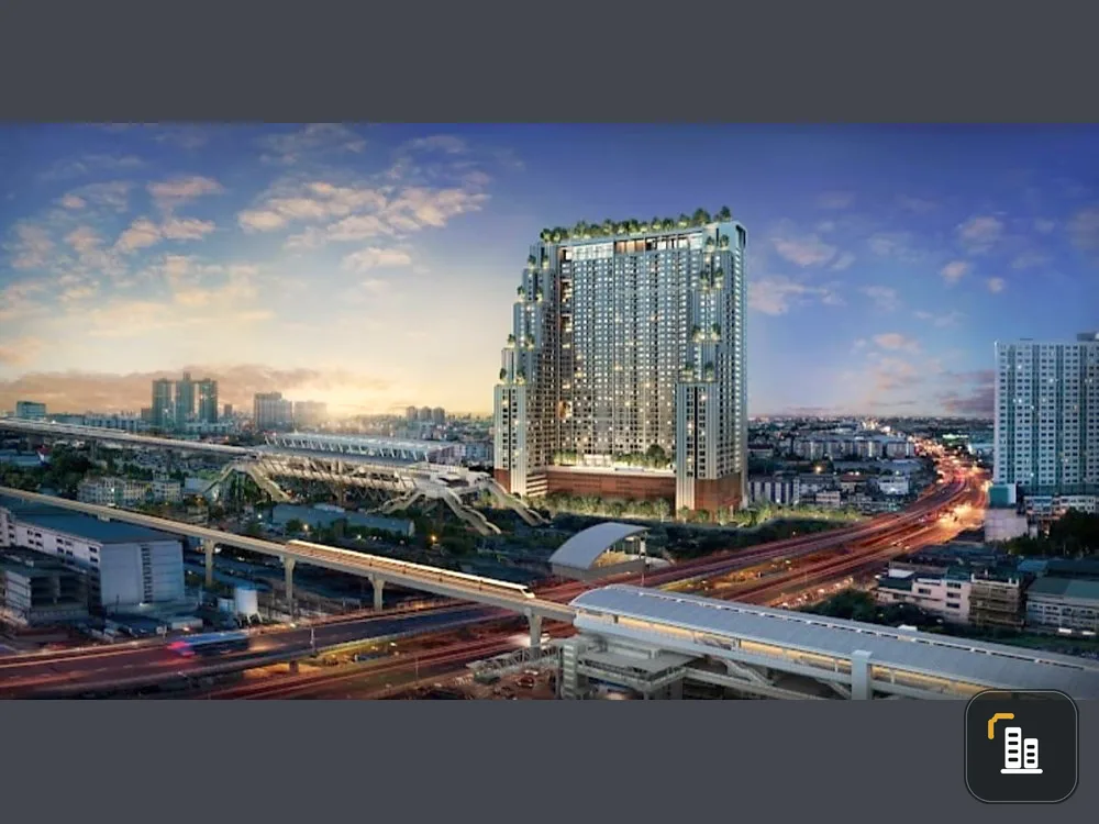 Selling down payment, The Living Ramkhamhaeng, 7th floor, very spacious room, complete lifestyle, convenient travel, interested, book now.
