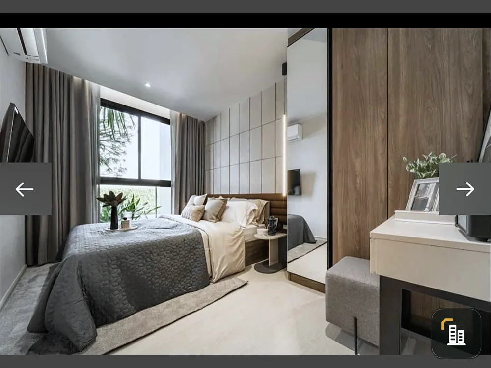 Selling down payment Nue Core Khu Khot Station 1 bed room, 3rd floor, not very high, comes with a price that you must not miss.
