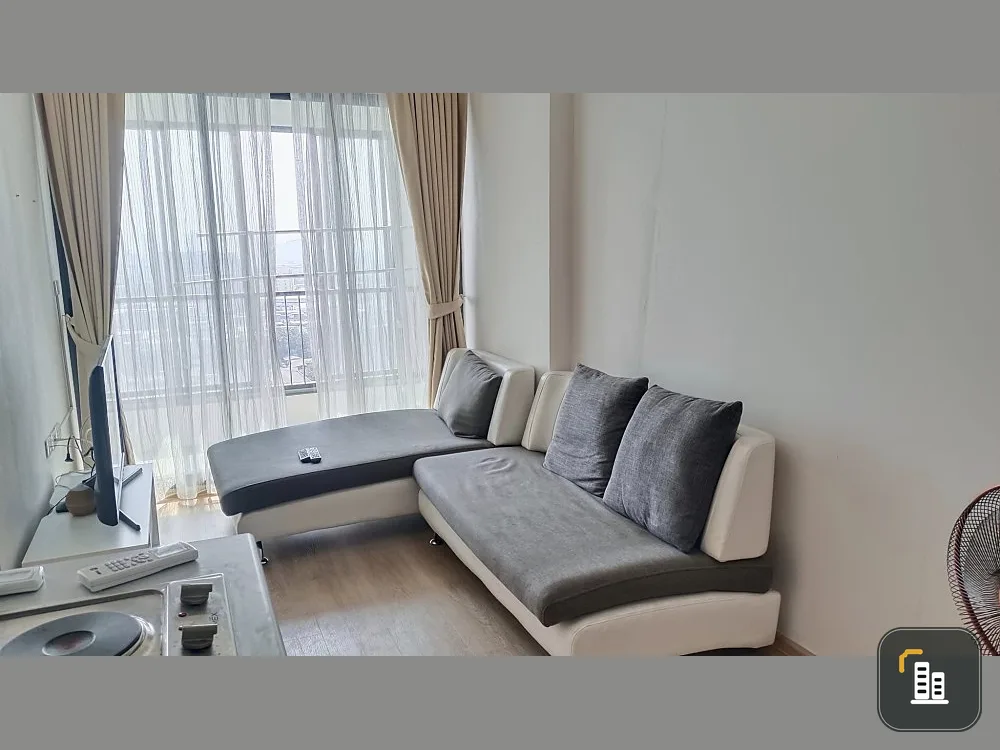 Condo for rent, Ideo Sathorn-Tha Phra, nice room, 19th floor, high view, great price, hurry and reserve today.