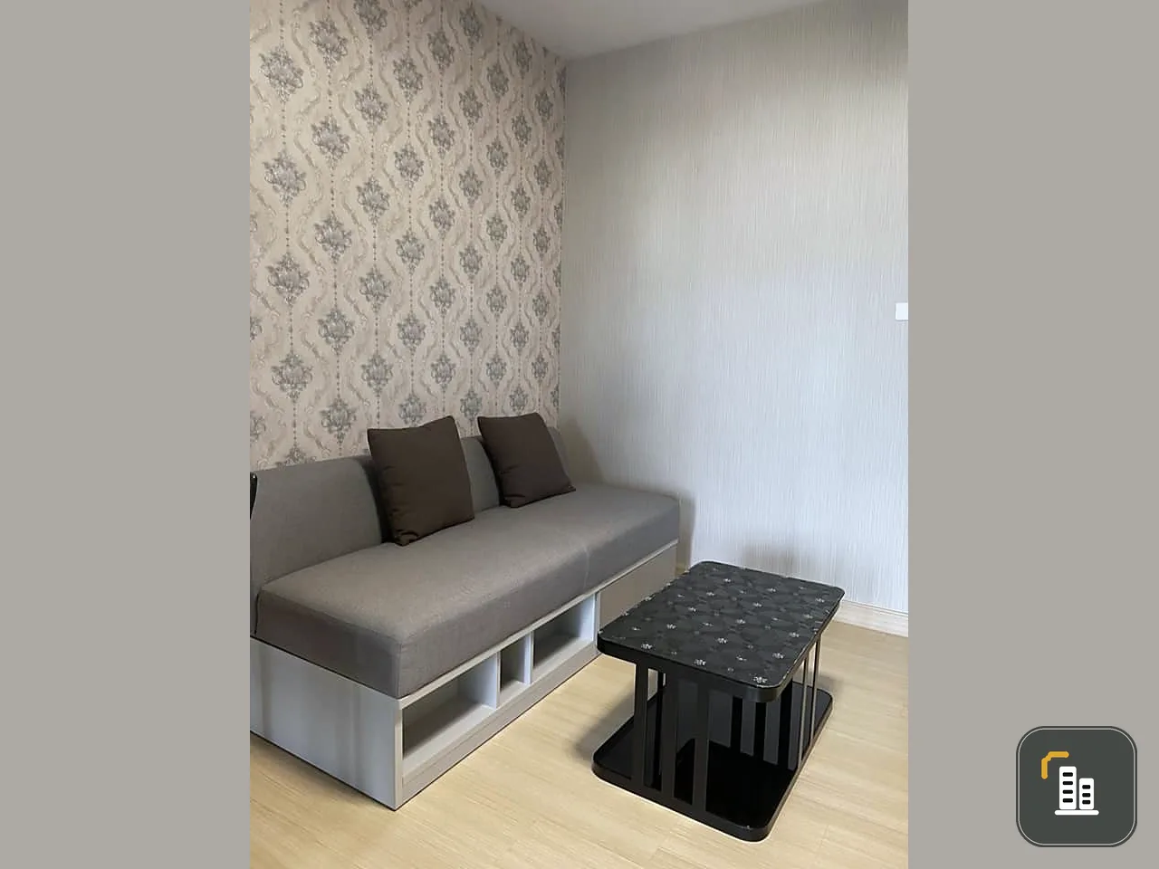 For sale: Supalai Veranda Rama 9, high floor, beautiful view, very windy, beautifully decorated with complete furniture. Reserve now.