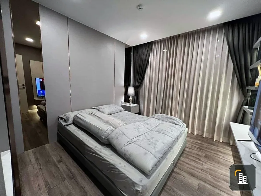 Condo for rent, Atmoz Ratchada-Huai Khwang, large room, comfortable, great price, hurry and book now.
