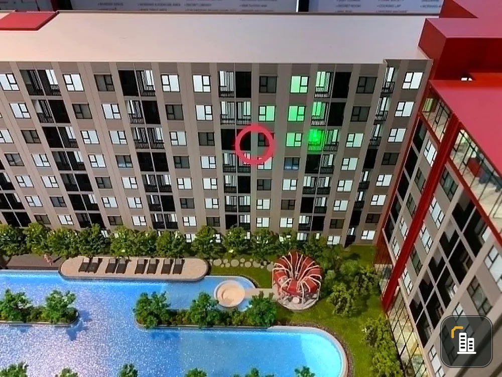 Selling down payment Kave Wonderland, 6th floor, room E0627, pool view. Interested in owning it? Hurry and reserve it now! Urgent!