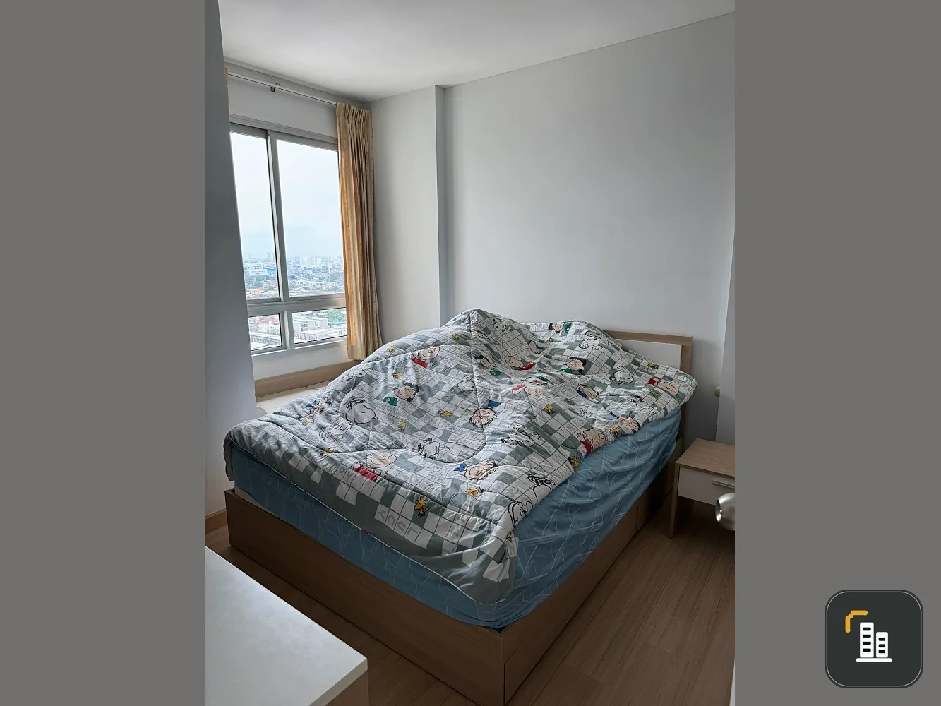 For sale: Centric Scene Ratchavipa, 1 bedroom, 1 bathroom, 21st floor, Building B, fully furnished, beautiful view, reserve now!