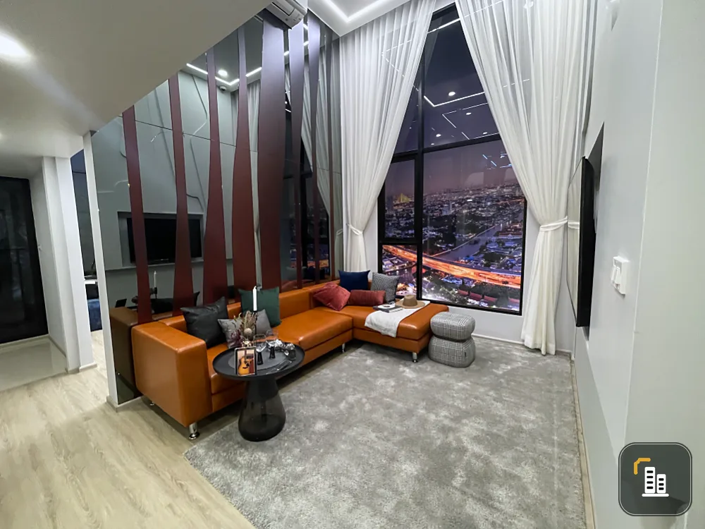 Selling down payment Origin Play Bang Khun Non Triple Station, corner room, private, airy, comfortable, great view, book now