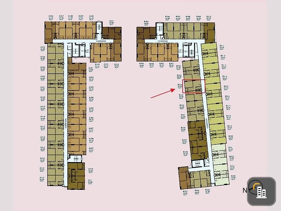 Down payment for sale, Plum Condo, Chaengwattana, Don Mueang, 6th floor, good project, worth living in, book now, don't miss out.