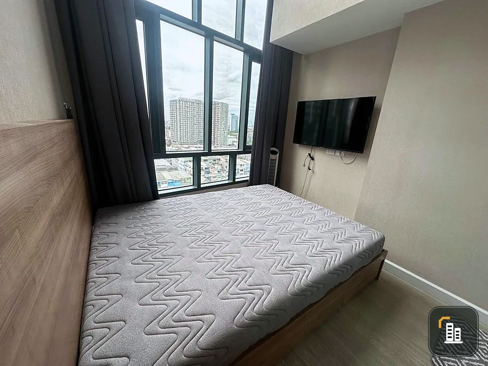 For sale: Metro Sky Prachachuen, 12A floor, size 38.99 sq m., fully furnished, beautiful view, good price, reserve now!