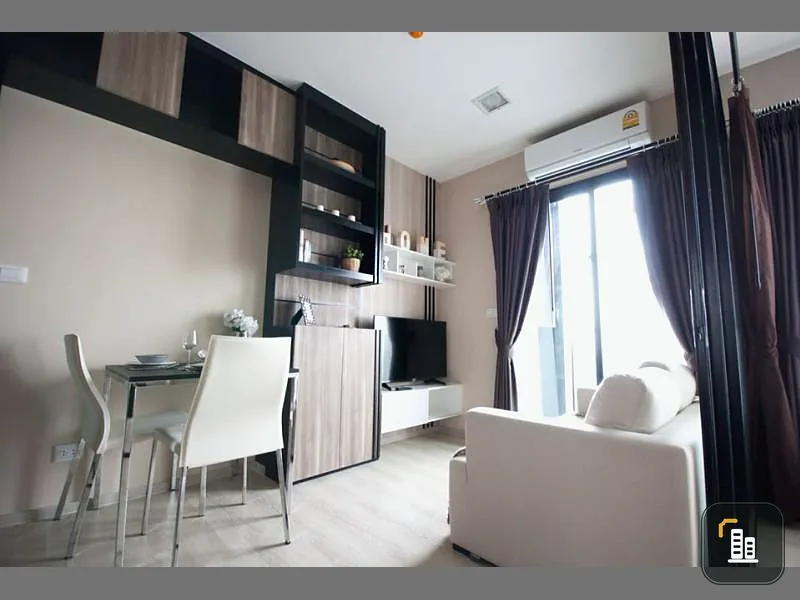 The opportunity has arrived!! Condolette Mist Rama 9 released for sale. Beautiful room in modern loft style. Built-in furniture. The price is not strong.