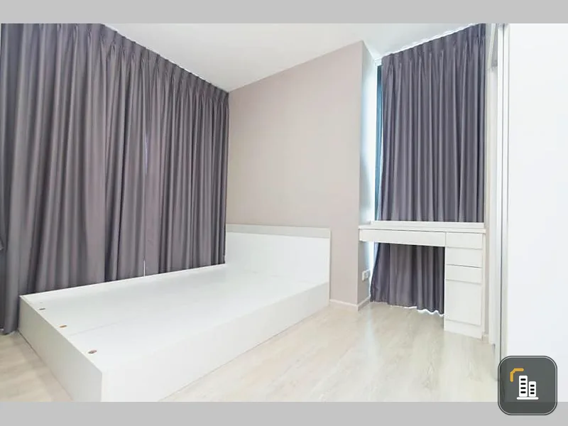 Condolette Midst Rama 9 for rent, fully furnished, in a prime location in the heart of the city. With the beauty that everyone will fall in love with, book now.