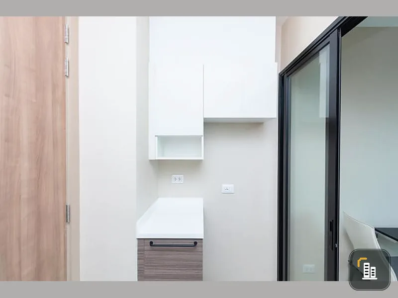 Condolette Midst Rama 9 for sale, fully furnished, in a prime location in the heart of the city. With the beauty that everyone will fall in love with, book now.