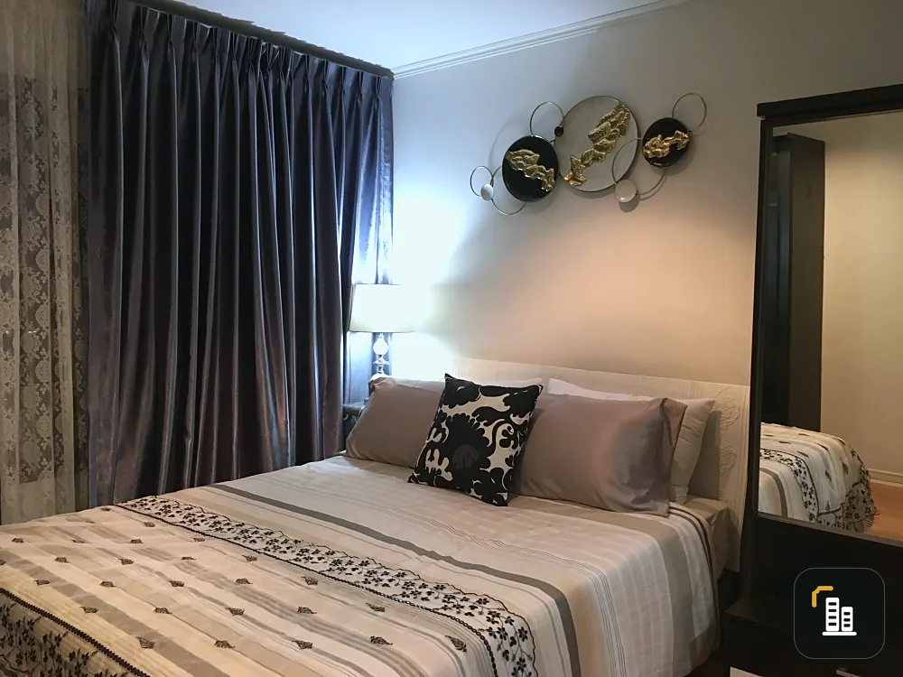For rent, Lumpini Ville Sukhumvit 77 condo, 21st floor, Building A, beautiful room, fully furnished, good location, hurry to book now