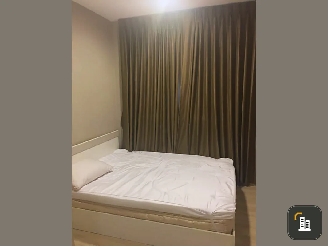 Ready to move in Condolette Mist Rama 9 for rent, fully furnished, electrical appliances ready. There is no cheaper than this. Let's get it.